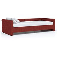SHUMEE válenda s USB 90 × 200 cm, vínová, 337196 - Postel
