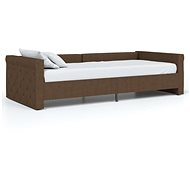 SHUMEE válenda s USB 90 × 200 cm, tmavě hnědá, 337198 - Postel