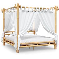 Postel s nebesy 180 × 200 cm bambus, 340052 - Postel