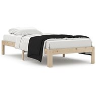 Bed frame solid pine 90 × 200 cm, 810350 - Bed