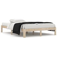 Bed frame solid pine 140 × 200 cm, 810365 - Bed