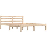 Rám postele masivní borovice 135 × 190 cm Double, 810405 - Rám postele