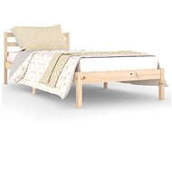 Bed frame solid pine 90 × 200 cm, 810415 - Bed