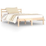Bed frame solid pine 120 × 200 cm, 810425 - Bed