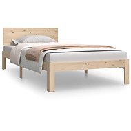 Bed frame solid pine 100 × 200 cm, 810485 - Bed