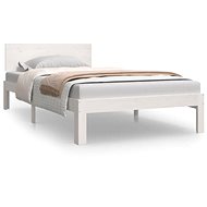 Rám postele bílý masivní borovice 100 × 200 cm, 810486 - Bed