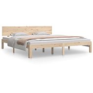 Rám postele masivní dřevo 180 × 200 cm Super King, 810510 - Bed