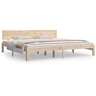 Rám postele masivní borovice 200 × 200 cm, 810515 - Postel