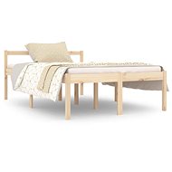 Rám postele masivní dřevo 120 × 190 cm Small Double, 810584 - Rám postele