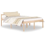 Bed frame solid pine 140 × 200 cm, 810614 - Bed