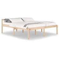 Bed frame solid pine 180 × 200 cm Super King, 810629 - Bed