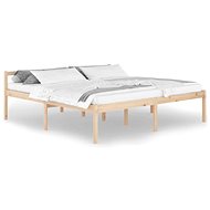 Rám postele masivní borovice 200 × 200 cm, 810634 - Postel