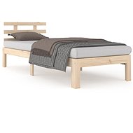 Rám postele masivní dřevo 100 × 200 cm, 814744 - Postel