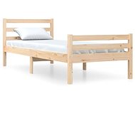 Bed frame solid wood 90 × 200 cm, 814804 - Bed