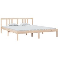 Rám postele masivní dřevo 160 × 200 cm, 814894 - Postel