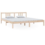 Rám postele masivní dřevo 180 × 200 cm Super King, 814899 - Postel