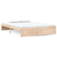 Rám postele masivní dřevo 135 × 190 cm Double, 814924 - Rám postele