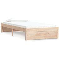Rám postele masivní dřevo 90 × 200 cm, 814934 - Postel