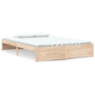 Rám postele masivní dřevo 140 × 200 cm, 814949 - Bed