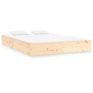 Bed frame solid wood 150 × 200 cm King Size, 820037 - Bed