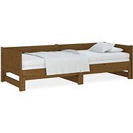 Výsuvná postel medově hnědá masivní borovice 2× (90 × 190) cm, 820265 - Rám postele