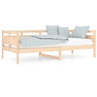 SHUMEE divan 90 × 200 cm, solid pine wood, 820297 - Bed