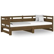 Výsuvná postel medově hnědá masivní borovice 2× (90 × 190) cm, 820325 - Rám postele