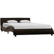 Bed frame gray faux leather 140x200 cm - Bed Frame