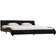 Bed frame gray faux leather 180x200 cm - Bed Frame