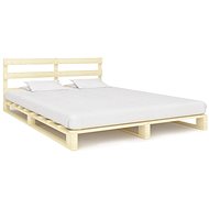 Bed frame made of solid pine pallets 180x200 cm - Bed
