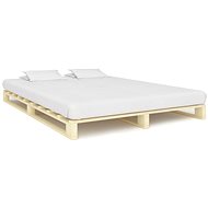Bed frame made of solid pine pallets 200x200 cm - Bed