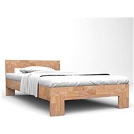Bed frame solid oak wood 160x200 cm - Bed Frame