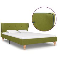 Bed frame green textile 120x200 cm - Bed Frame