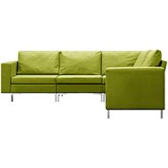 5-piece sofa textile green - Sofa