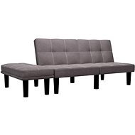 Pohovka 2místná pohovka taupe textil - Pohovka