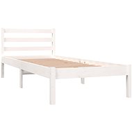Shumee masivní borovice 75×190 cm bílý Small Single, 810391 - Rám postele