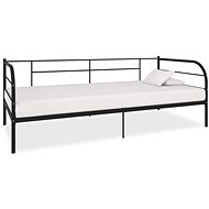 Shumee Rám denní postele černý kov 90×200 cm, 284673 - Postel