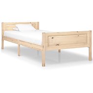 Shumee masivní borové dřevo 100×200 cm, 322097 - Postel