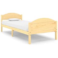 Shumee masivní borové dřevo 90×200 cm, 322026 - Postel
