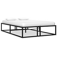 Shumee black metal 120×200 cm, 324787 - Bed