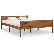 Shumee masivní borové dřevo medově hnědý 120×200 cm , 322112 - Postel