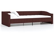 SHUMEE válenda s USB 90 × 200 cm, textil, fialová, 337231 - Postel