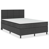 SHUMEE postel boxspring 160 × 200 cm, textil, tmavě šedá, 3054799 - Postel