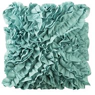 Decorative pillowcase, decorated with small ruffles, 45x45 cm - Pillowcase
