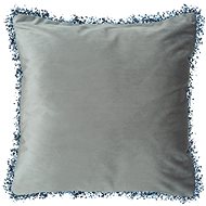 Velvet, decorated with decorative tassels - Pillowcase