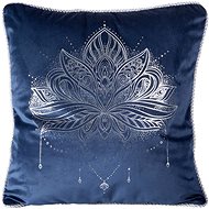 Velvet with silver print - Pillowcase