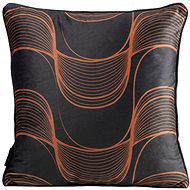 Eurofirany pillowcase, Velvet with geometric pattern - Pillowcase