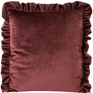Eurofirany pillowcase, Velvet with three ruffles - Pillowcase