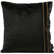 Eurofirany Pillowcase, Velvet stitched with decorative haberdashery - Pillowcase