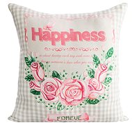with printed floral motif , - Pillowcase